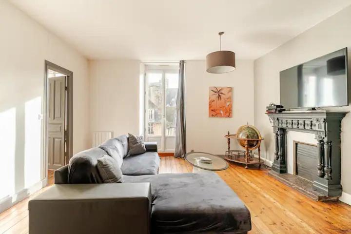 Bel Appartement Dans Le Centre Historique Avec Wi-Fi Et Toutes Les Commodites Dinan Kültér fotó